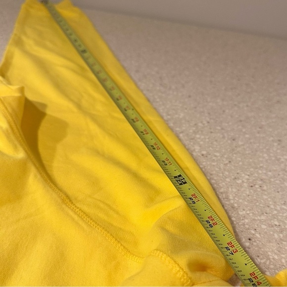 BAM Betsy & Adam Yellow Hoodie with Detachable Mask Lightweight Soft Breathable - Picture 9 of 15